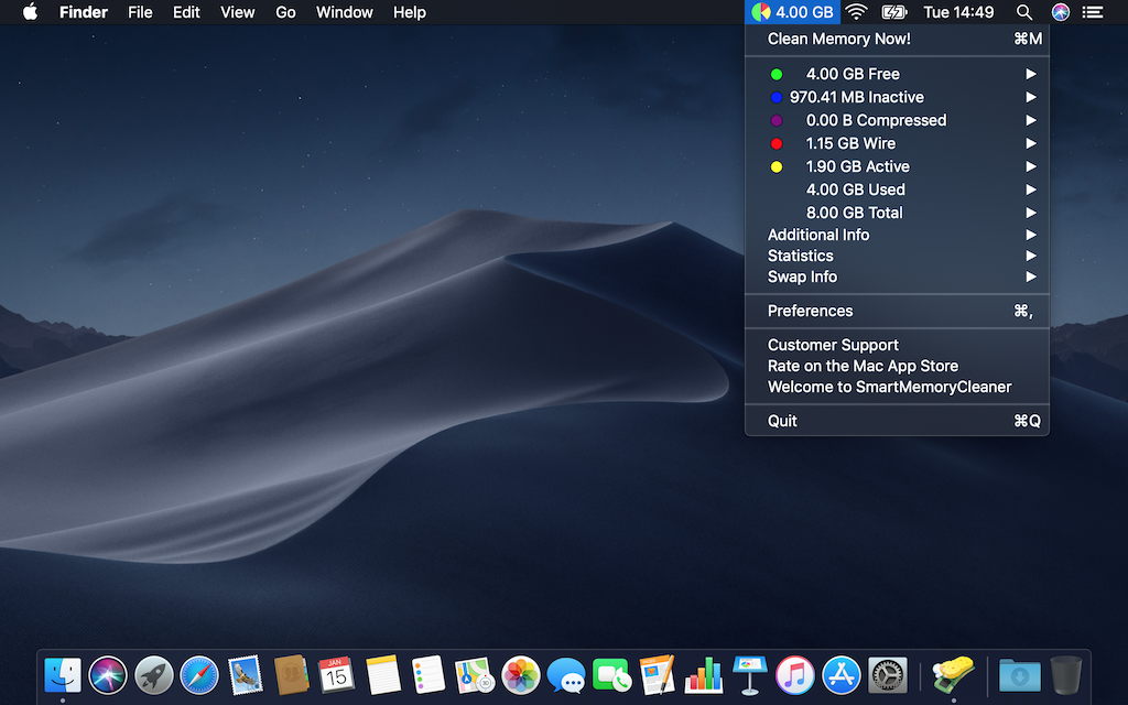 memory cleaner mac 10.12.1